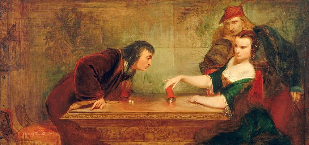 The Last Throw 1840 art print by Charles Robert Leslie for $57.95 CAD