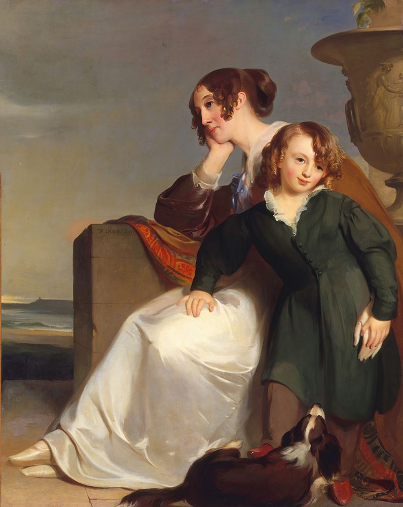 Mother and Son 1840 art print by Thomas┬á Sully for $57.95 CAD
