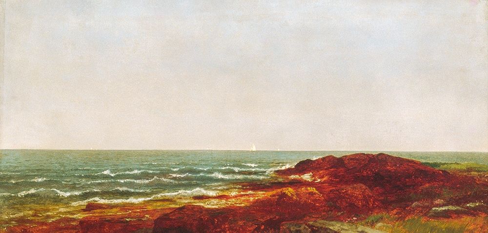 The Sea 1872 art print by John Frederick Kensett for $57.95 CAD