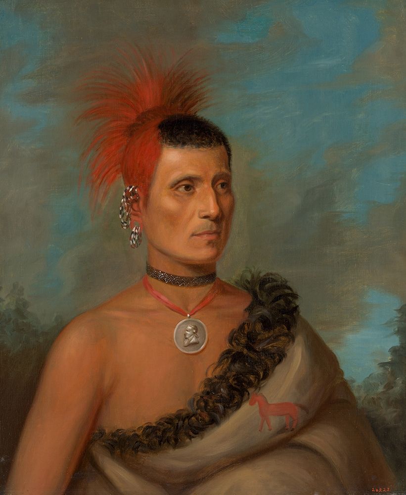 Pes-Ke-Le-Cha-Co 1832 art print by Henry Inman for $57.95 CAD