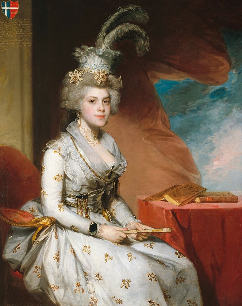 Matilda Stoughton de Jaudenes 1794 art print by Gilbert Stuart for $57.95 CAD