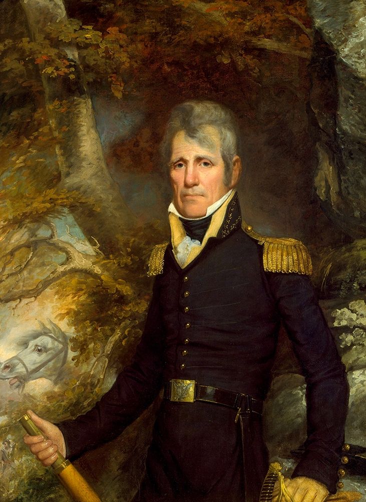 General Andrew Jackson 1819 art print by John Wesley Jarvis for $57.95 CAD