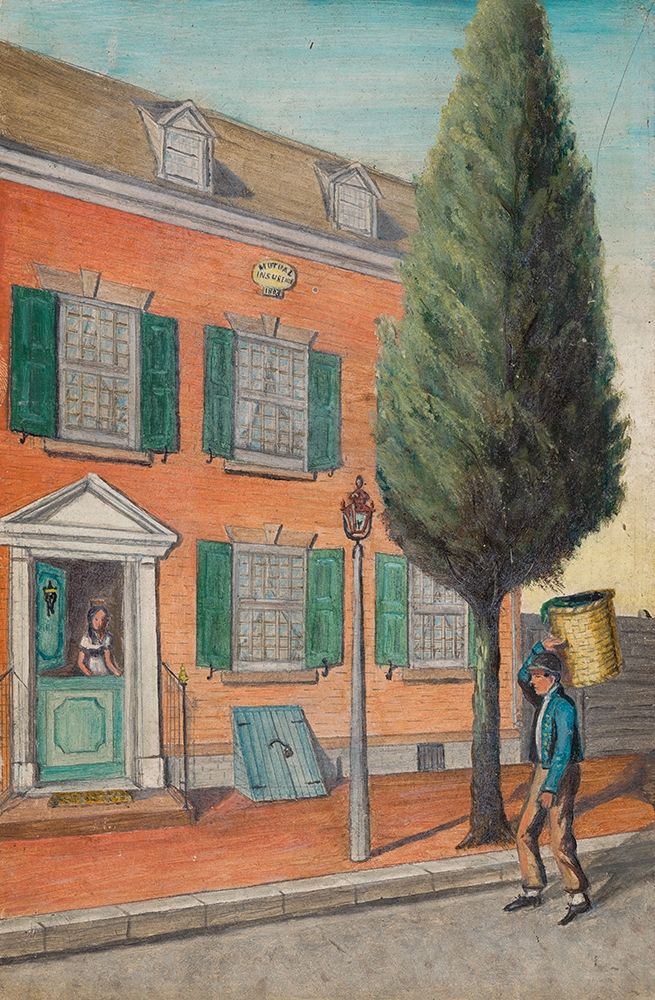 Tea Rusk and Brick House 1870 art print by William P. Chappel for $57.95 CAD