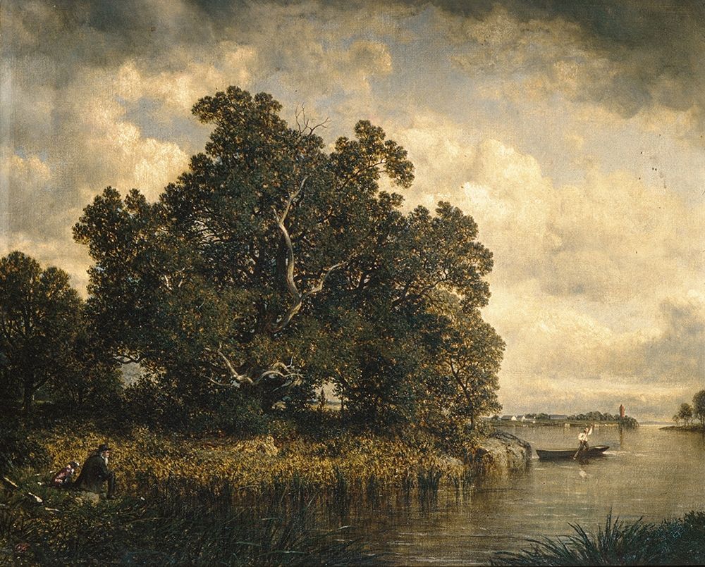 Bayside, New Rochelle, New York 1886 art print by David Johnson for $57.95 CAD