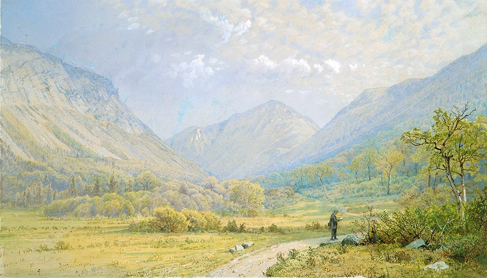 Franconia Notch, New Hampshire art print by William Trost Richards for $57.95 CAD