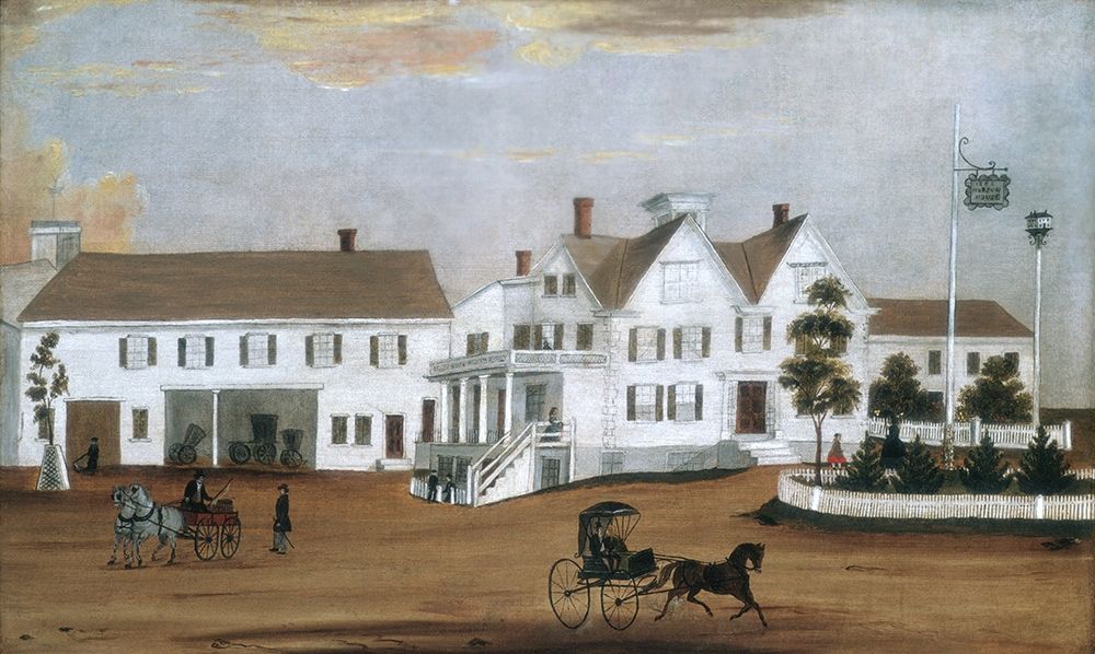 Hudson House art print by American 1882 for $57.95 CAD