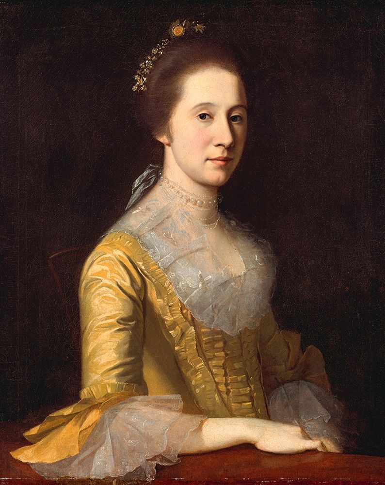 Margaret Strachan (Mrs. Thomas Harwood) art print by Charles Willson Peale for $57.95 CAD