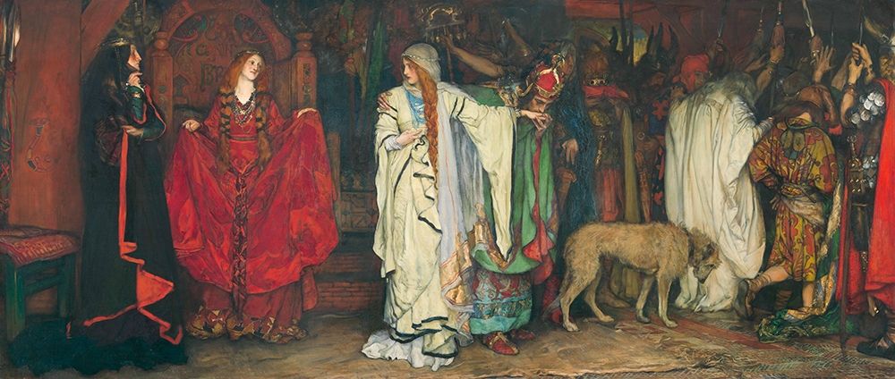 King Lear, Act I, Scene I art print by Edwin Austin Abbey for $57.95 CAD