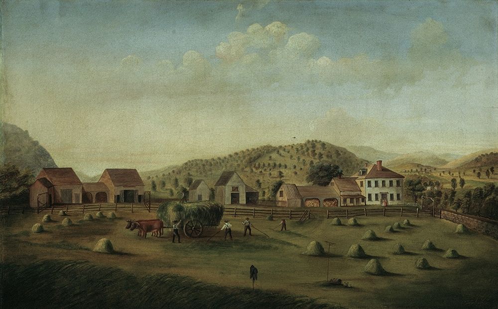 Leete Farm, West Claremont, New Hampshire art print by Francis Alexander for $57.95 CAD