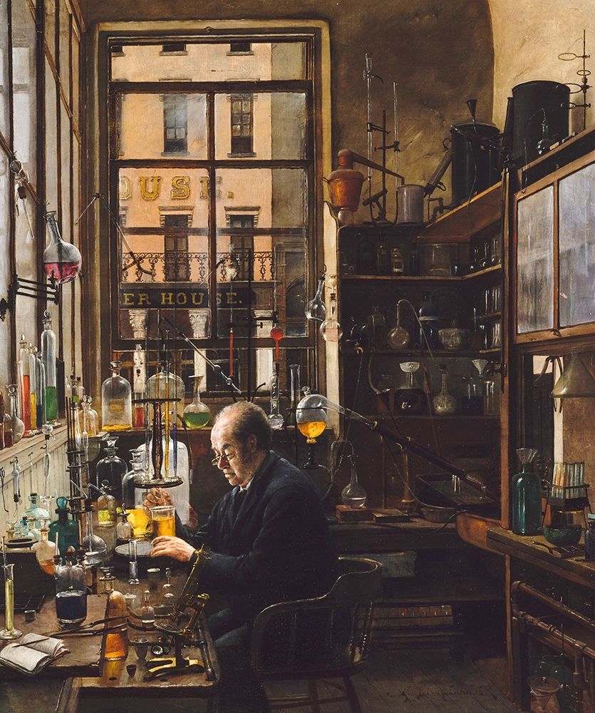 In the Laboratory art print by Henry Alexander for $57.95 CAD
