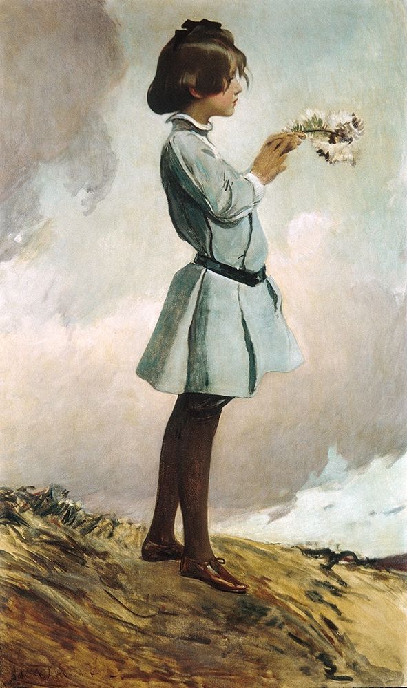 Geraldine Russell art print by John White Alexander for $57.95 CAD