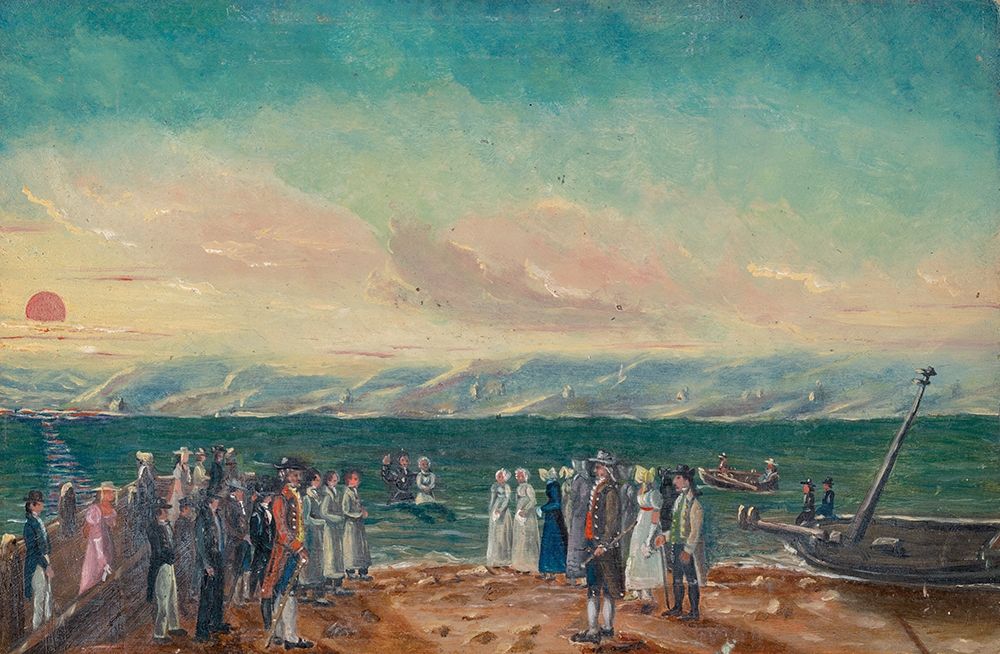 Baptism art print by William P. Chappel for $57.95 CAD