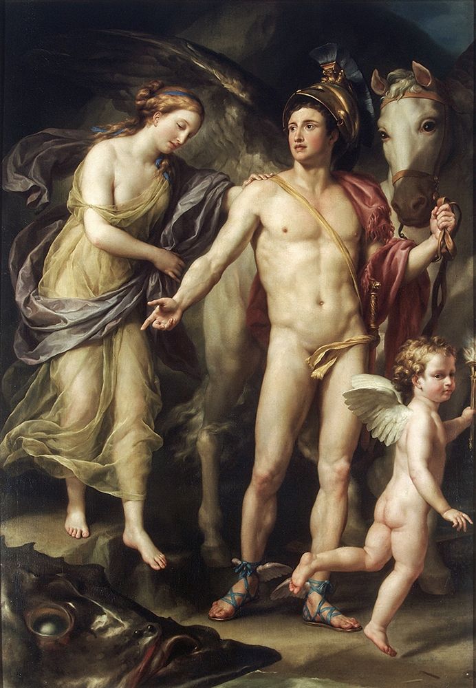 Perseus and Andromeda art print by Anton Raphael Mengs for $57.95 CAD
