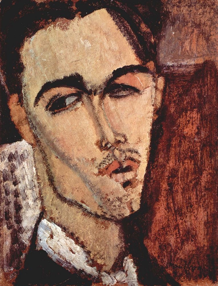 Portrait of Celso Lagar art print by Amedeo Modigliani for $57.95 CAD