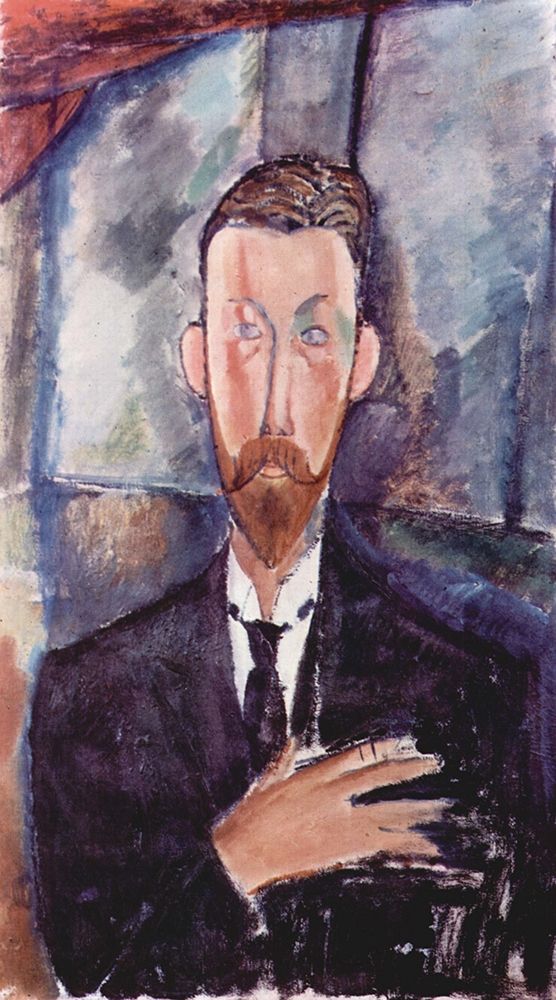 Portrait of Paul Alexander seated art print by Amedeo Modigliani for $57.95 CAD