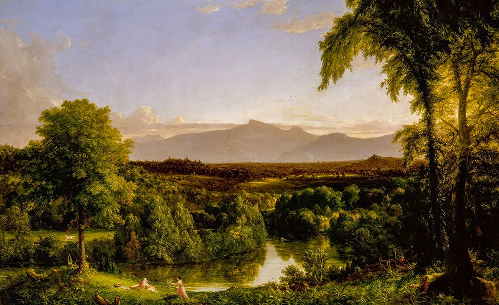 View on the Catskill, Early Autumn 1836 art print by Thomas Cole for $57.95 CAD