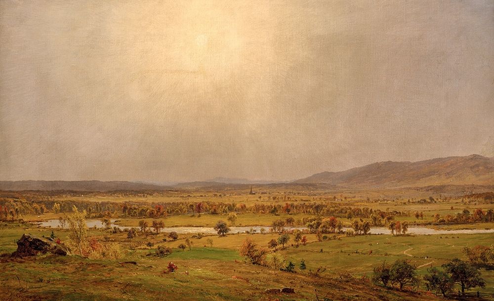 Pompton Plains, New Jersey art print by Jasper Francis Cropsey for $57.95 CAD