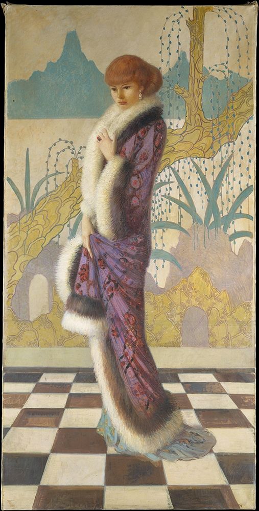 Mrs. Ethel Cushing art print by Howard Cushing for $57.95 CAD
