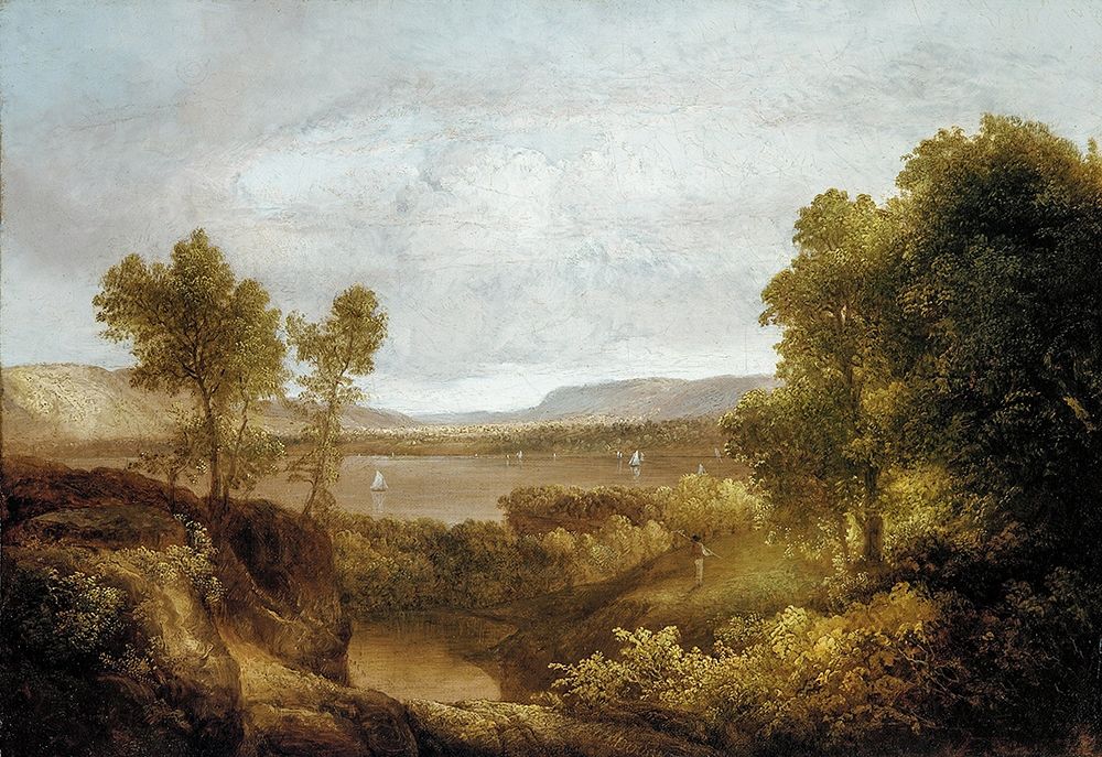 On the Hudson art print by Thomas Doughty for $57.95 CAD