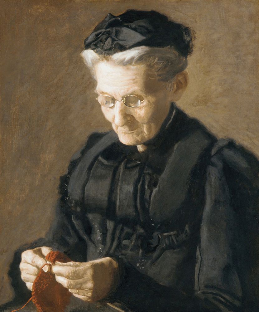 Mrs. Mary Arthur 1900 art print by Thomas Eakins for $57.95 CAD