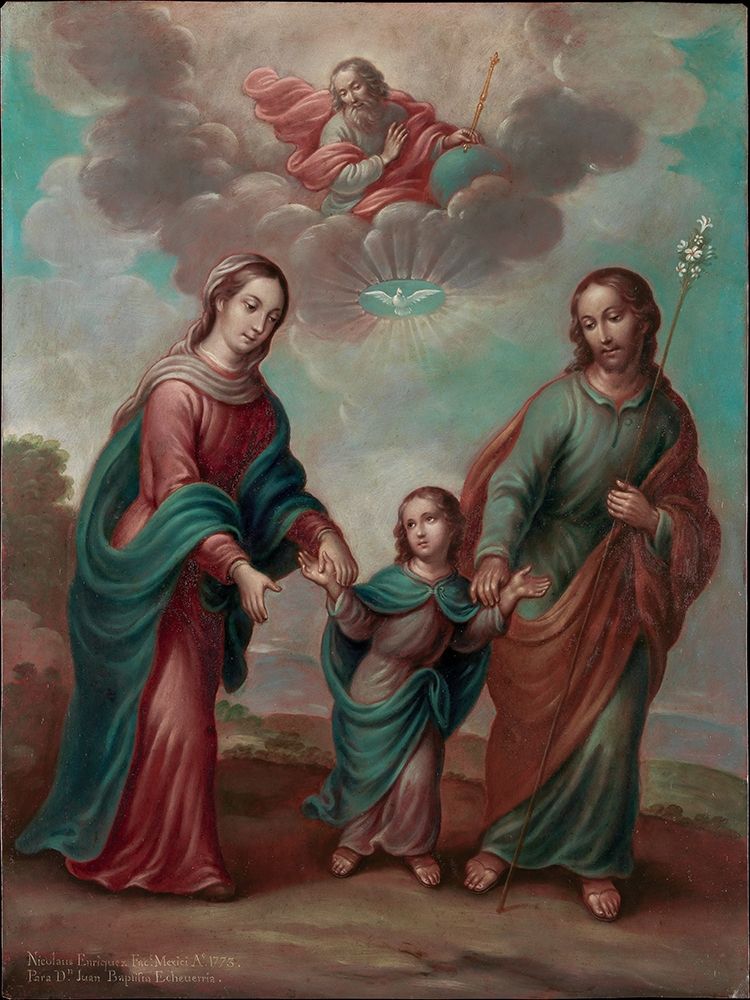 The Return of the Holy Family from Egypt art print by Nicolas Enr├¡quez for $57.95 CAD