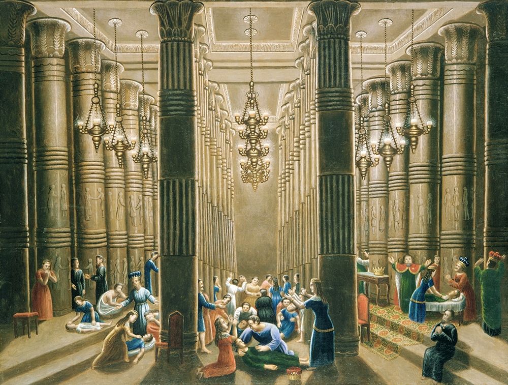 The Death of the First Born art print by Erastus Salisbury Field for $57.95 CAD