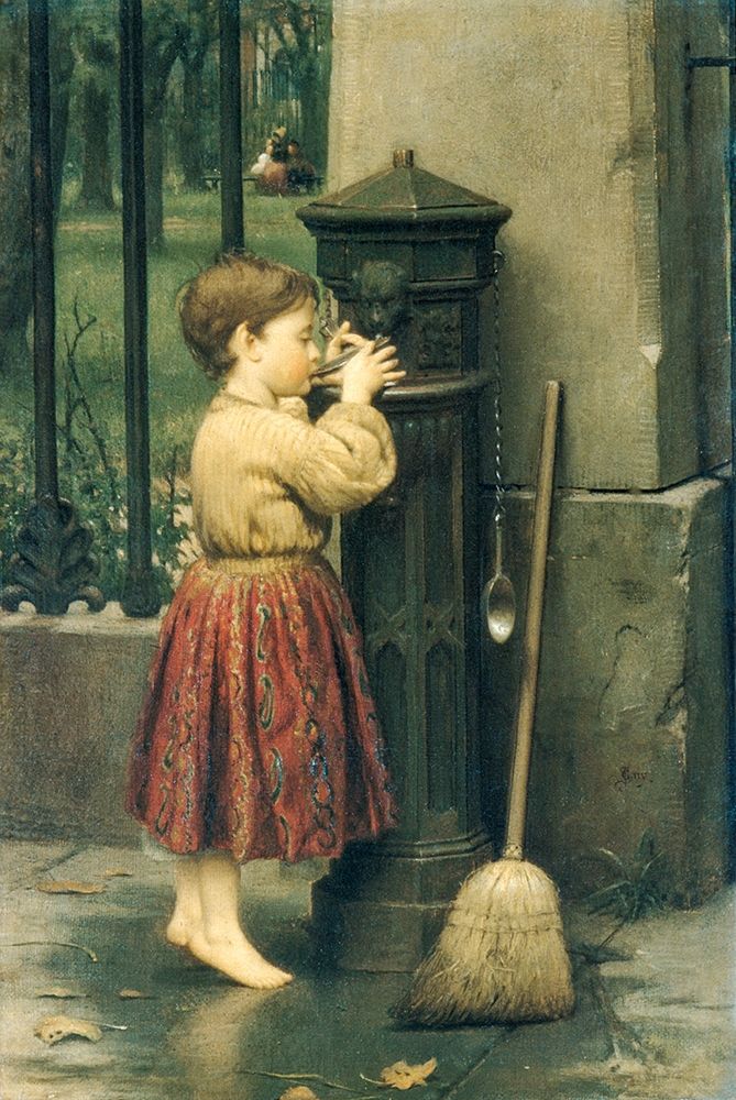 The Crossing Sweeper art print by Seymour Joseph Guy for $57.95 CAD