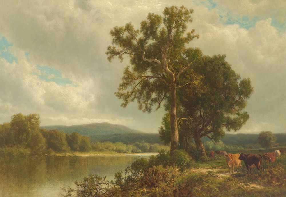 Scene at Napanoch art print by William Hart for $57.95 CAD