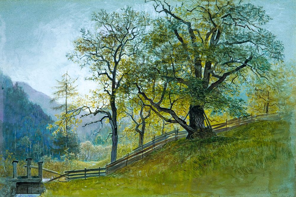Vahrn in Tyrol near Brixen art print by William Stanley Haseltine for $57.95 CAD