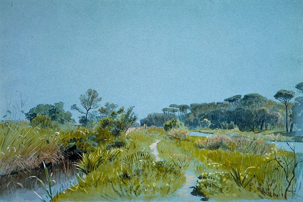Castel Fusanoâ€”Near Rome art print by William Stanley Haseltine for $57.95 CAD