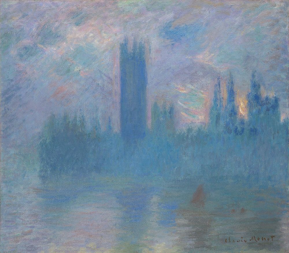 Houses of Parliament, London by Claude Monet