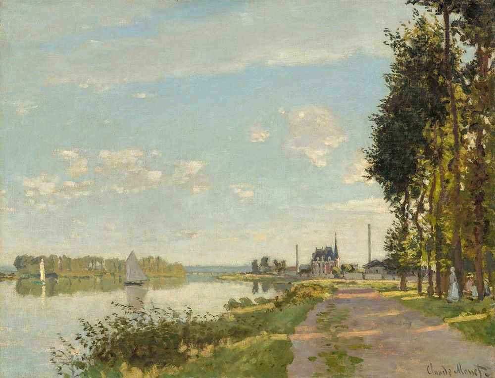 Argenteuil art print by Claude Monet for $57.95 CAD