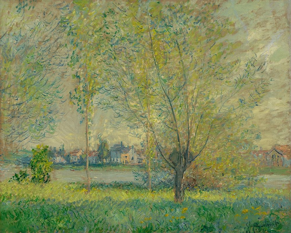 The Willows art print by Claude Monet for $57.95 CAD