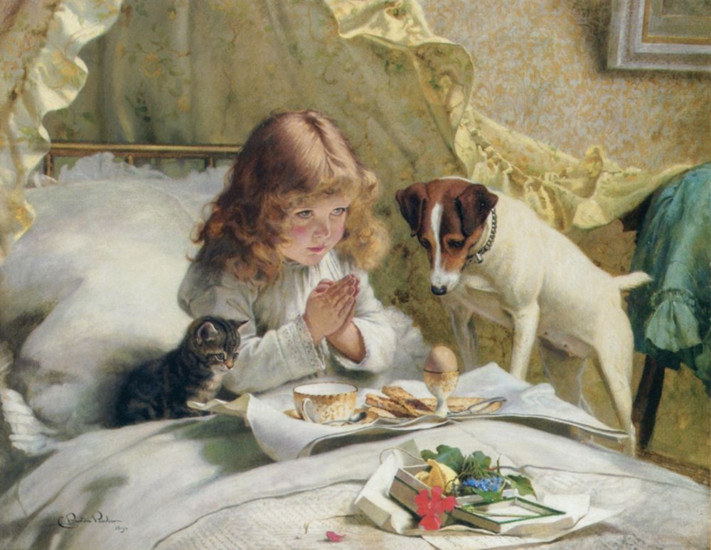Suspense art print by Charles Burton Barber for $57.95 CAD