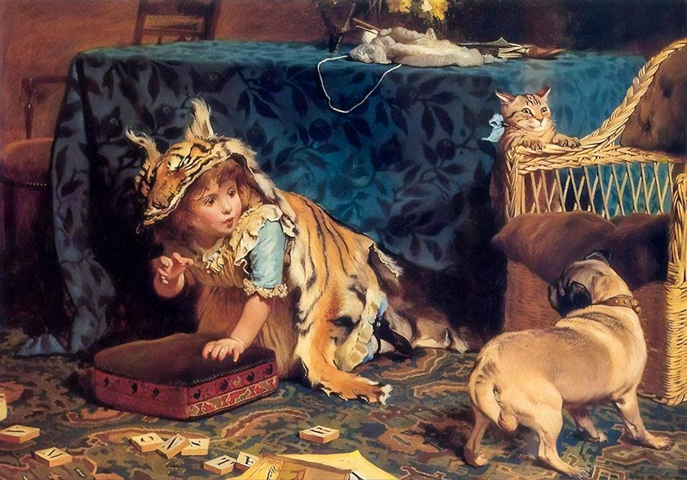 A Monster art print by Charles Burton Barber for $57.95 CAD