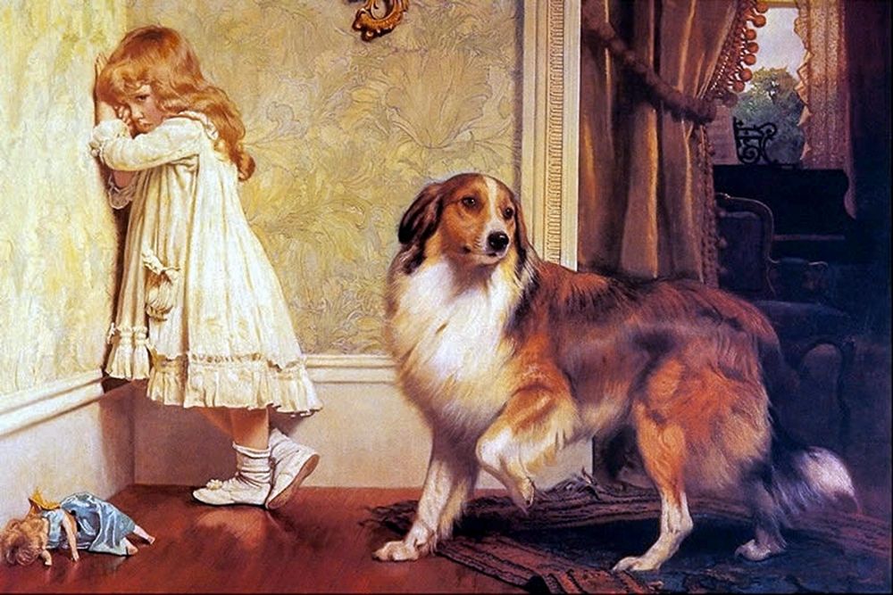 A Special Pleader art print by Charles Burton Barber for $57.95 CAD