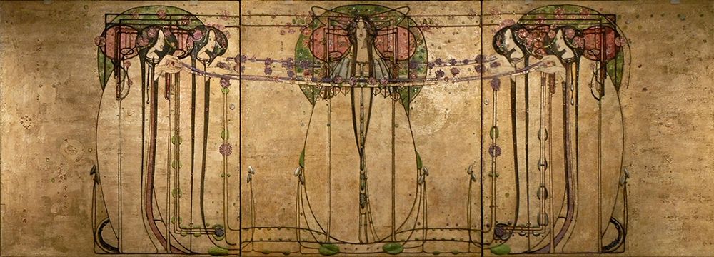 The May Queen art print by Margaret Macdonald Mackintosh for $57.95 CAD