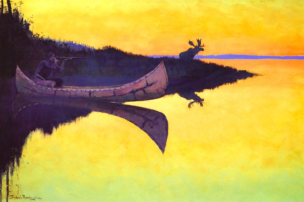 Coming to the Call art print by Frederic Remington for $57.95 CAD