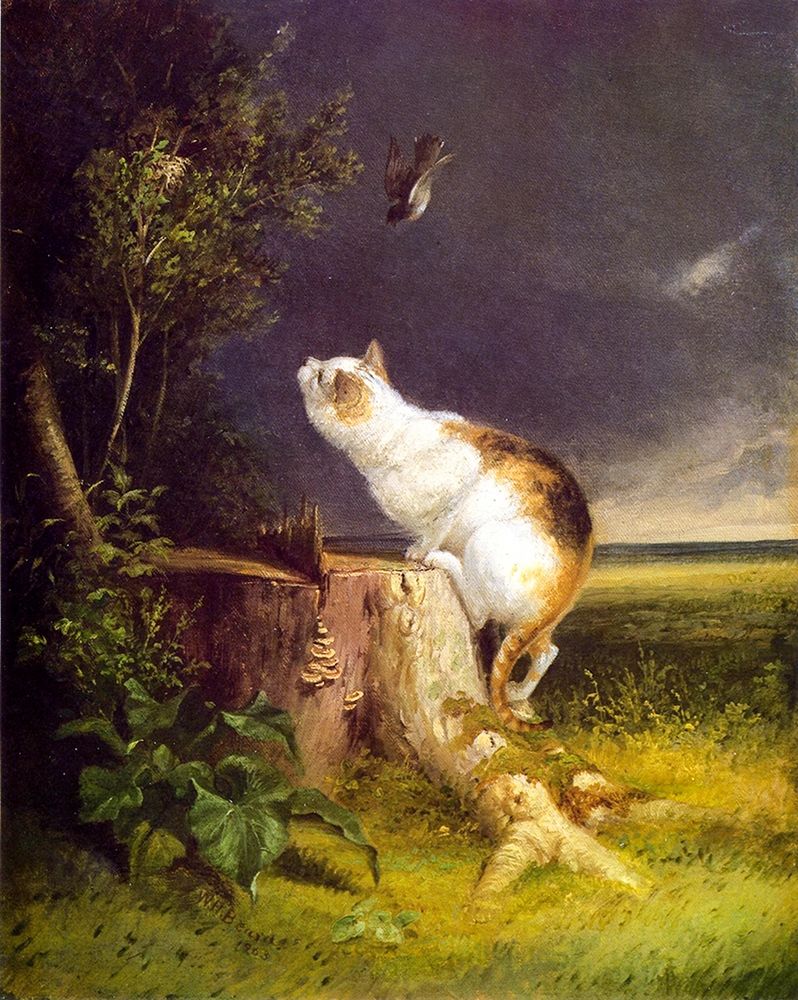 The Birdwatcher art print by William Holbrook Beard for $57.95 CAD