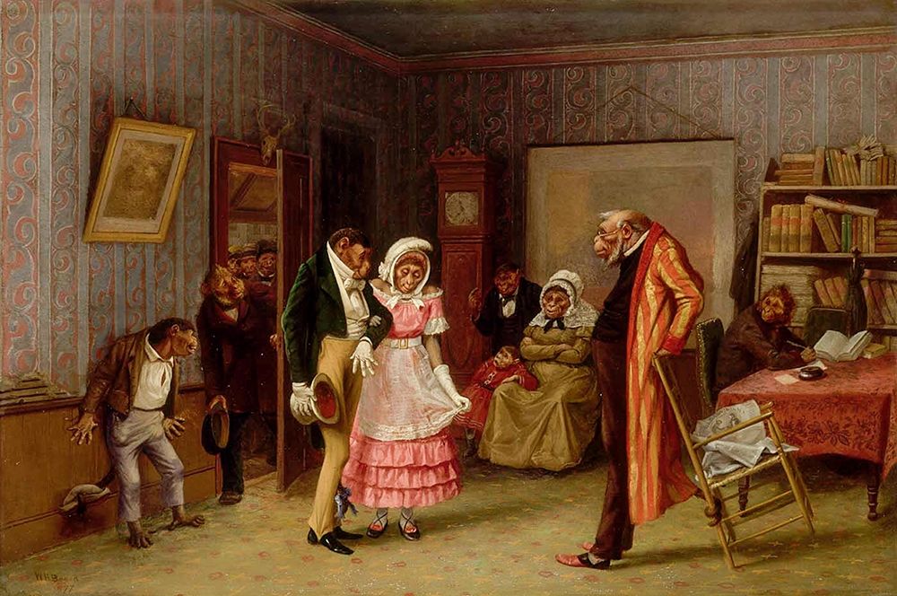 The Runaway Match art print by William Holbrook Beard for $57.95 CAD