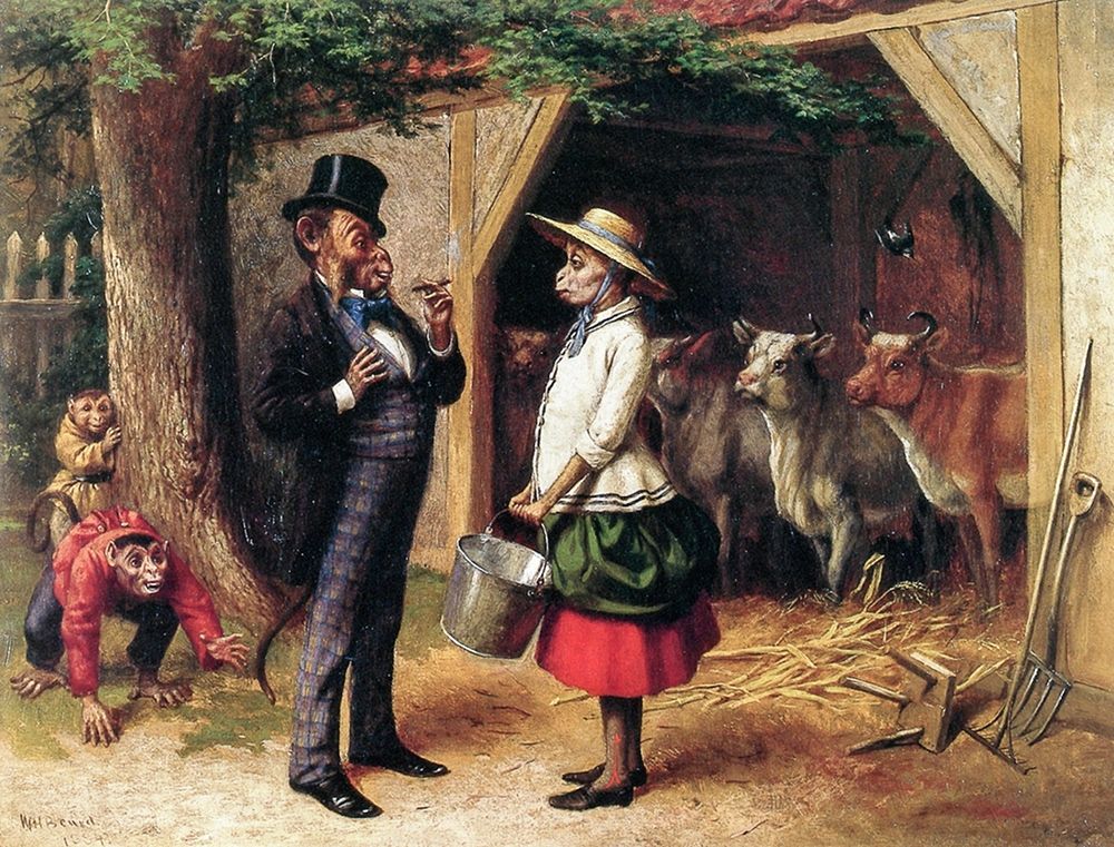 Whos Afraid art print by William Holbrook Beard for $57.95 CAD