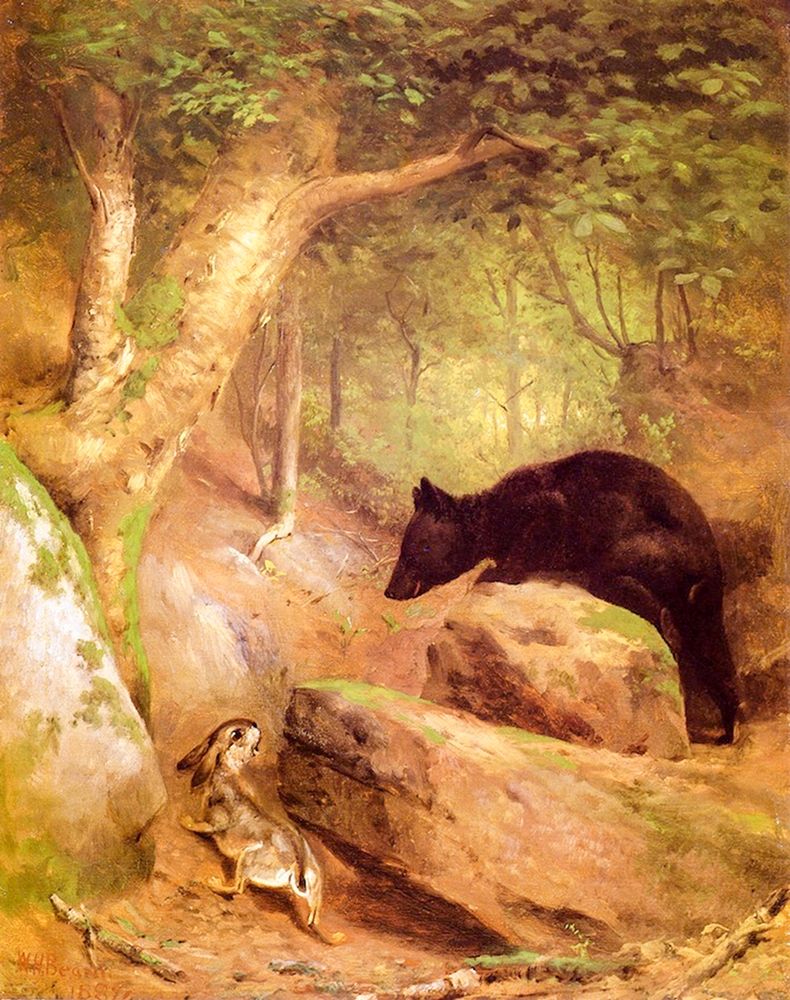The Disputed Way art print by William Holbrook Beard for $57.95 CAD