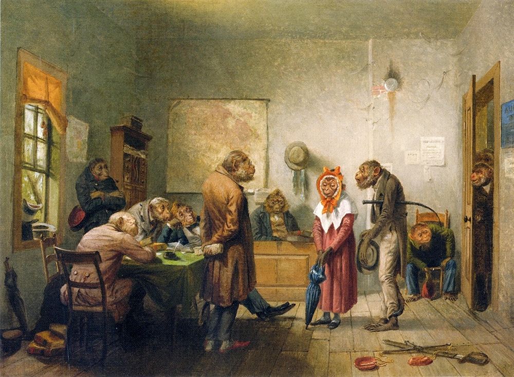 Divorce art print by William Holbrook Beard for $57.95 CAD