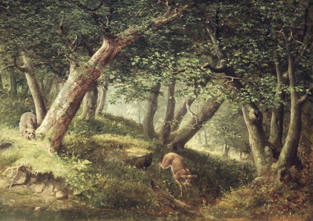 In the Forest art print by William Holbrook Beard for $57.95 CAD