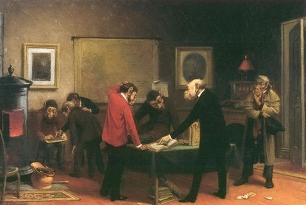 Scientists at Work art print by William Holbrook Beard for $57.95 CAD