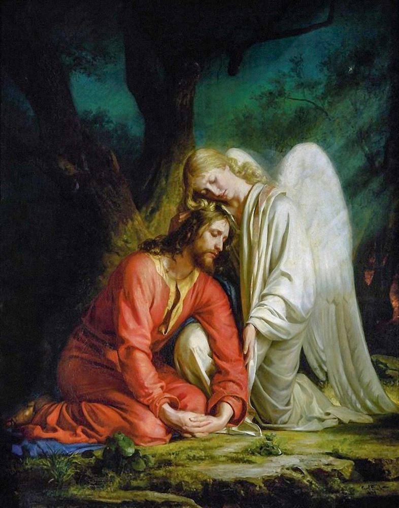 Christ in Gethsemane art print by Carl Bloch for $57.95 CAD
