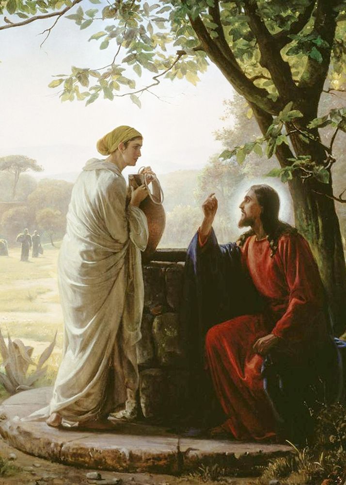 Woman at the Well art print by Carl Bloch for $57.95 CAD