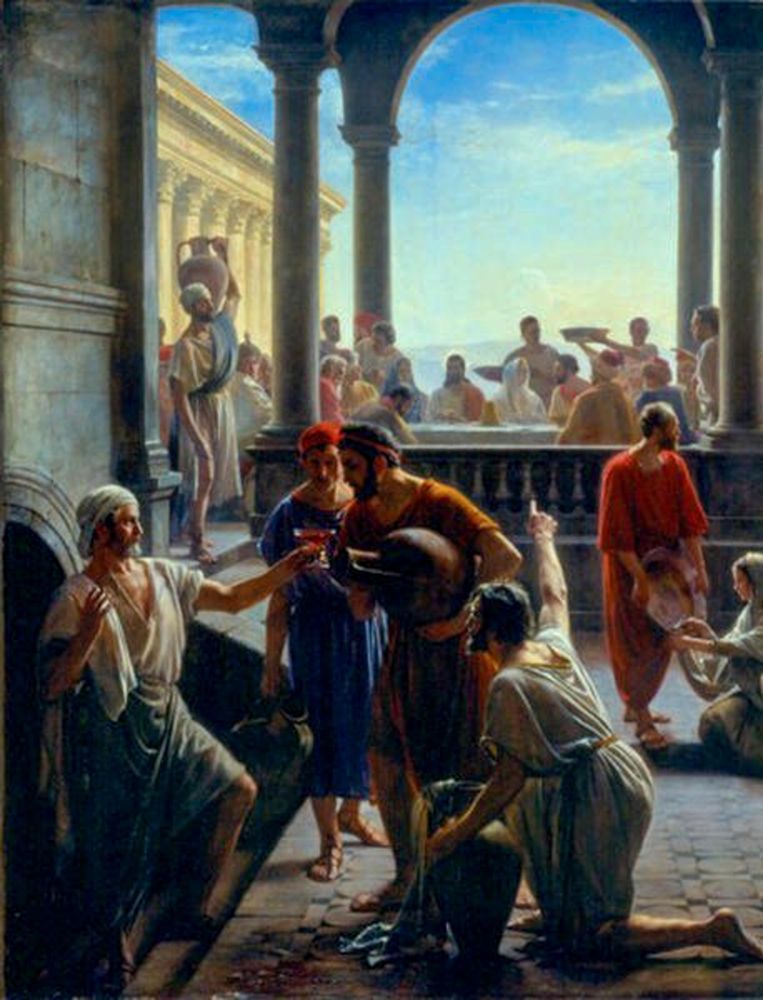 Wedding at Cana art print by Carl Bloch for $57.95 CAD