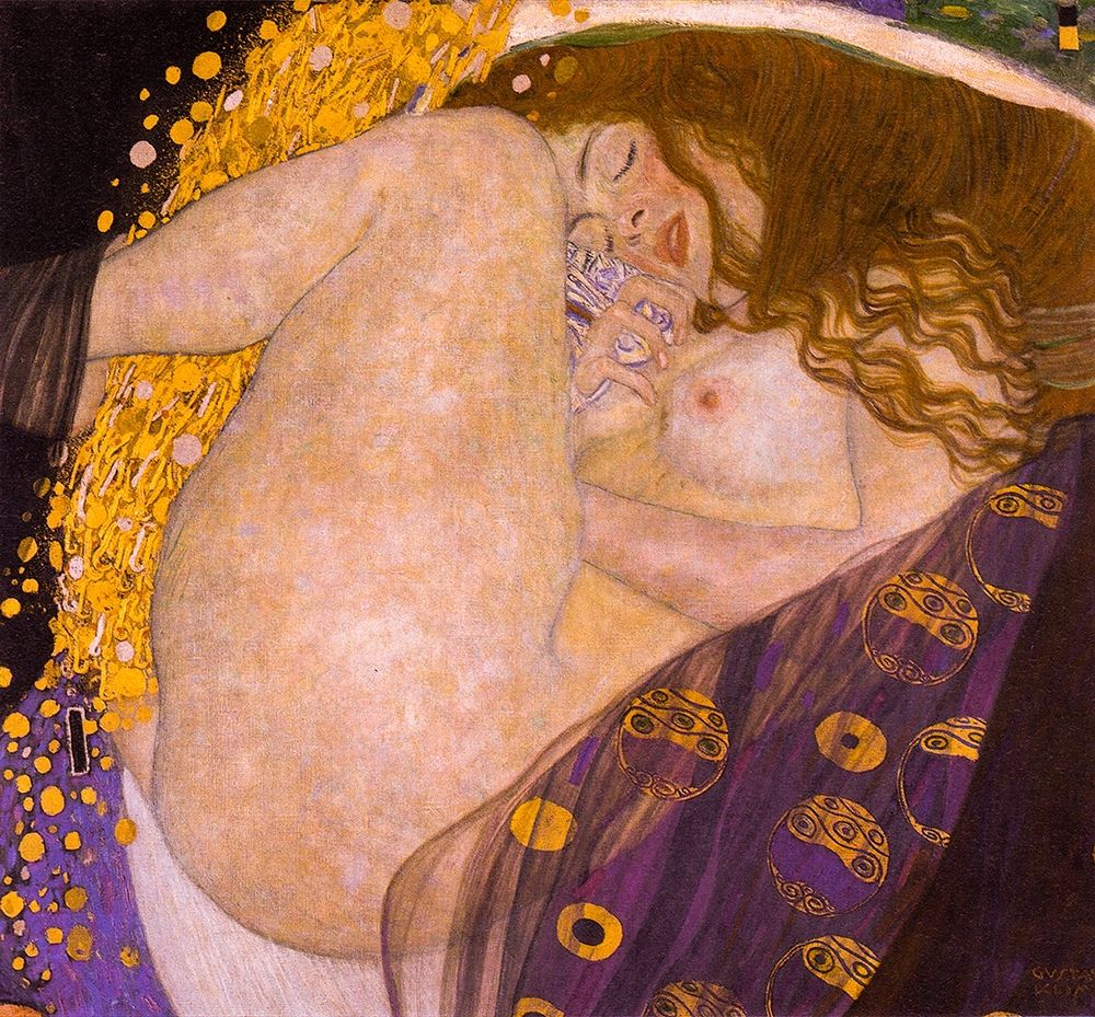 Danae art print by Gustav Klimt for $57.95 CAD