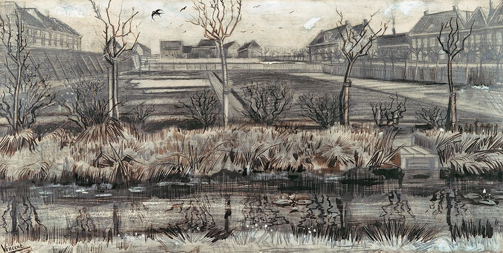 Nursery on Schenkweg (1882) art print by Vincent Van Gogh for $57.95 CAD
